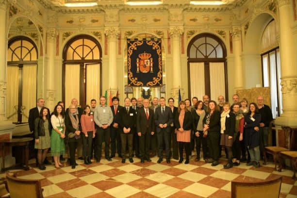 Reception of the EUSTORY Network in Málaga's Town Hall | Juan Jesús Pan Aguilera