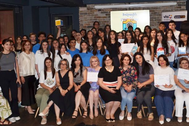 Winners of the 2nd Armenian History Competition | Photo: DVV International Armenia