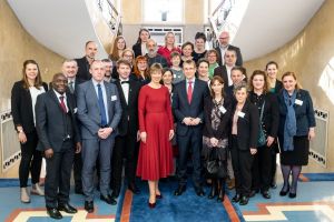 Reception of the EUSTORY Network by Estonian President Kaljulaid | Photo: Aron Ur