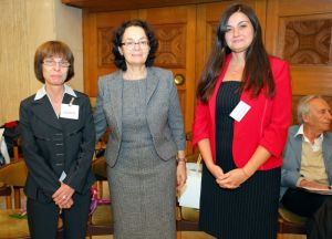 The organisers of the award ceremony with Minister of Education and Science | Photo: Values Foundation