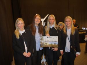 Winners of second prize in Danish History Competition 2015 | Photo: private