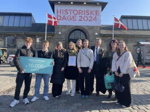 The winners of the 2024 Danish History Competition I Photo: Trine Villumsen