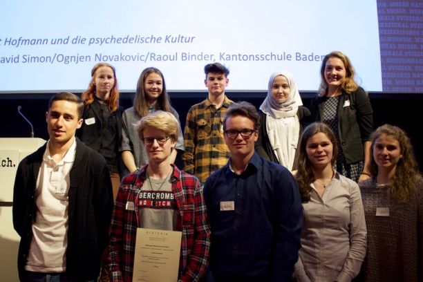 Winners of Swiss history competition 2017 | Photo: HISTORIA
