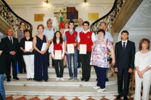The prize winners of the High School of National Sciences and Mathematics | Photo: Bojidar Markov, Photogroup Agency