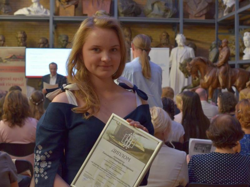 Belarusian awardee at the ceremony inside the Azgur Museum in Minsk | Photo: Körber-Stiftung