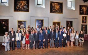 Award winners of the 8th Iberian History competition | Photo: Juan Jesús (Centro Imagen)