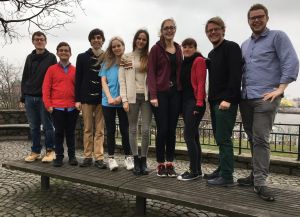 The editors 2019/20 from left to right: Phillip, Miguel, Taras, Maria, Kateryna, Trixi, Milena, Jakob, Gregor. Missing: Camilla | Photo: Körber Foundation